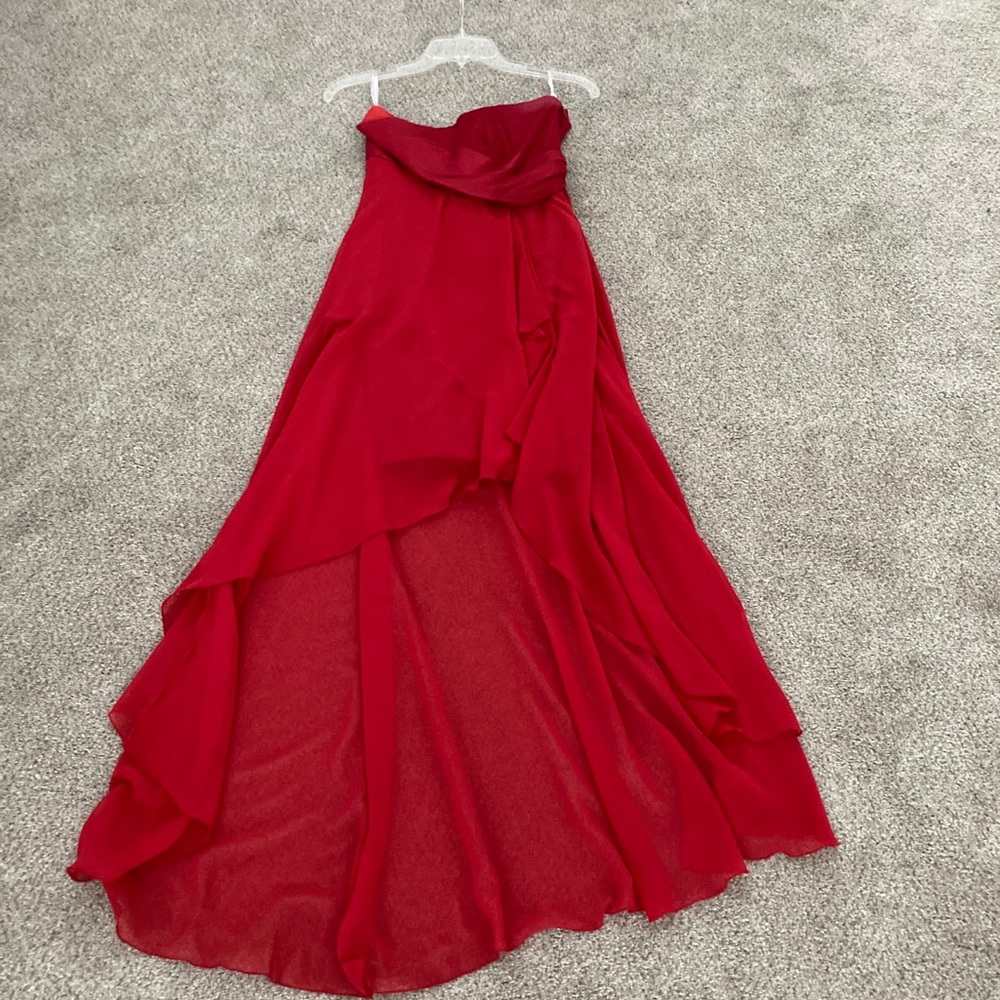 High low dress.